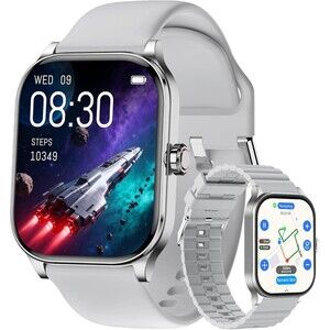 2025 Smart Watch For Men/Women, Waterproof Smartwatch Bluetooth Android/ iOS